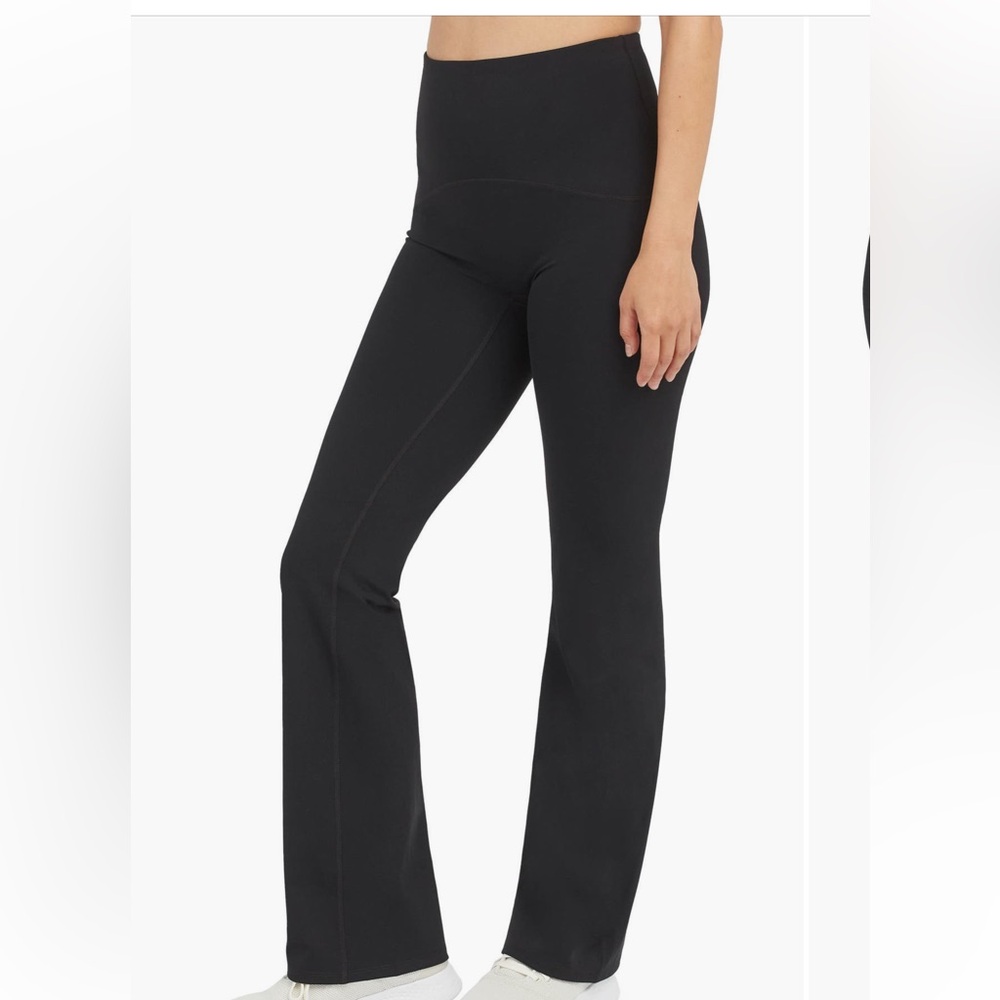 SPANX Black High-Waist Bootcut Flare Leggings NWOT